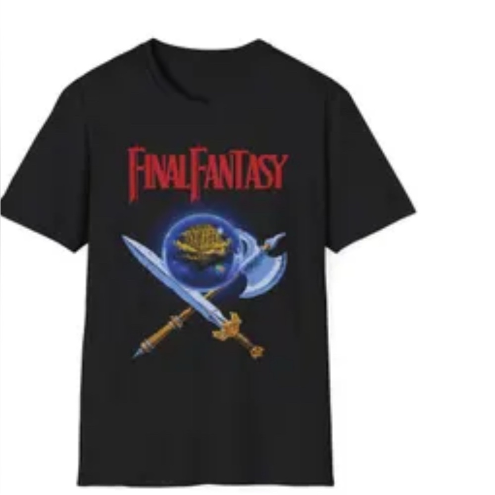 Vintage Final Fantasy T-shirt Retro Gaming Sz Adult XL